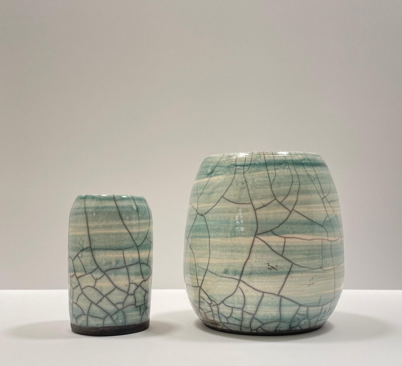 RAKU 2 P by artist Trilce Mago